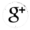 logo google plus bianco e nero